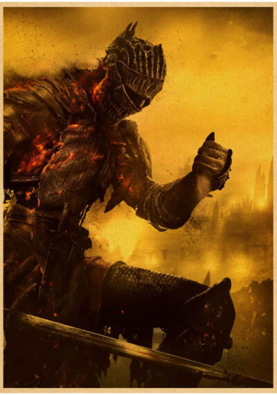 Darksouls Design Chart-topper Style 2 Poster