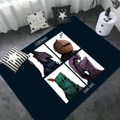 Dark Souls Dark Crown Rug