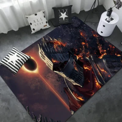 Dark Souls Midnight Skull Rug