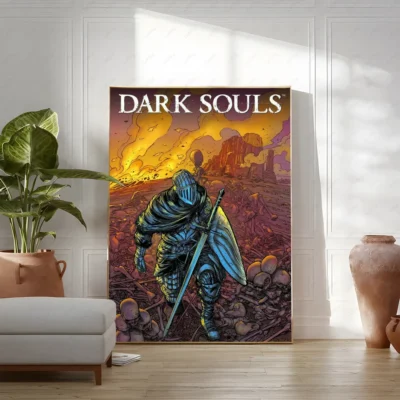 Dark Souls Lost Spirit Wall Art