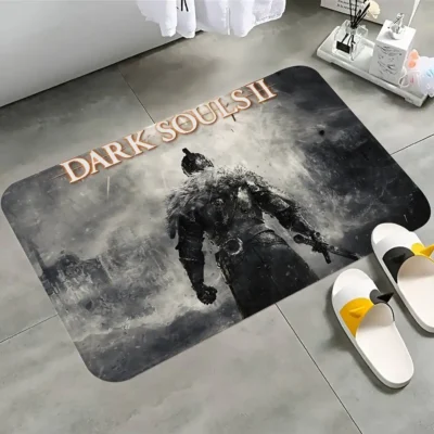 Dark Souls Hellfire Cross Bath Mat
