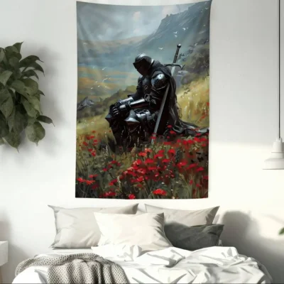 Dark Souls Phantom Rose Tapestry