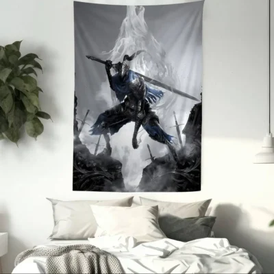 Dark Souls Nocturne Cross Tapestry
