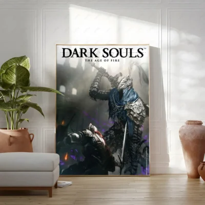 Dark Souls Dark Crown Wall Art