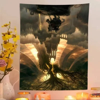 Dark Souls Ashen Heart Tapestry