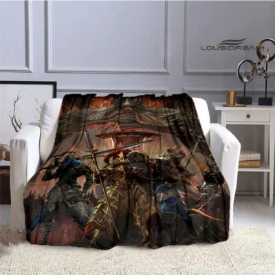 Dark Souls Darkmoon Knightess And Other Chrracters Blanket