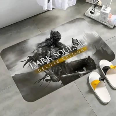 Dark Souls Shadow Flame Bath Mat