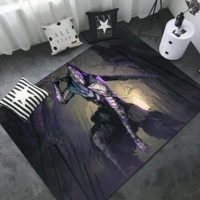 Dark Souls Fallen Angel Rug