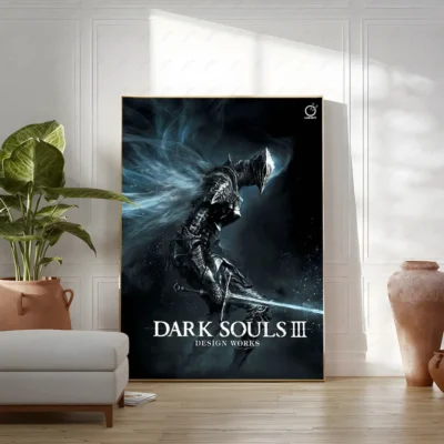 Dark Souls Midnight Skull Wall Art