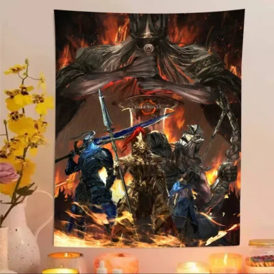 Dark Souls Obsidian Flame Tapestry