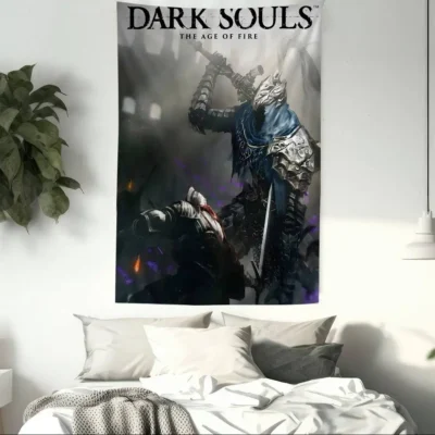 Dark Souls Sinful Prayer Tapestry