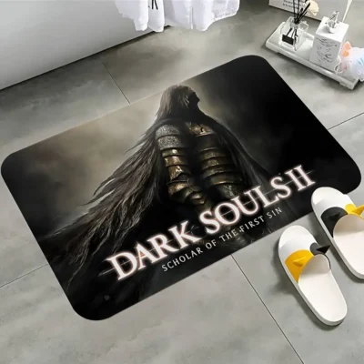 Dark Souls Blood Rose Bath Mat