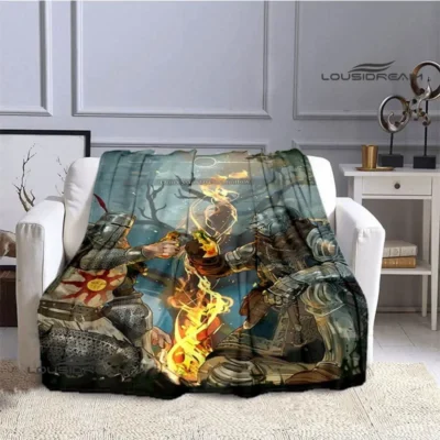 Dark Souls Solaire of Astora With Friend Blanket