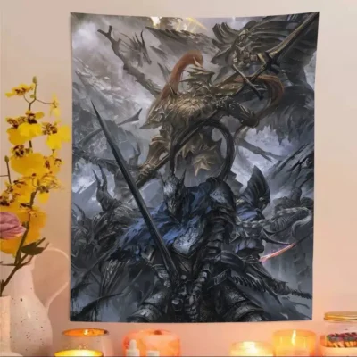 Dark Souls Dark Embrace Tapestry