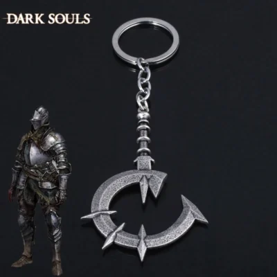 DARK SOULS Weapon Metal Retro Pendant Keyring Keychains