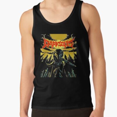Unofficial Dark Souls Metal Band Tank Top