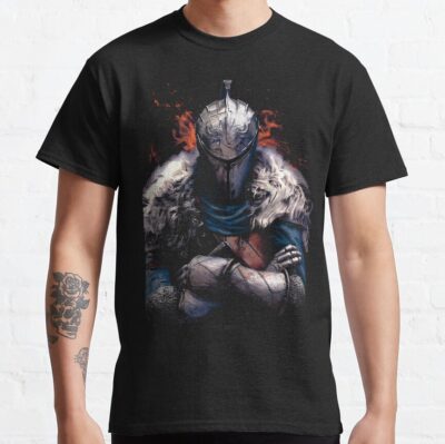 Cursed Armored Sentinel Bonfire Vigil In Forsaken Depths T-shirt