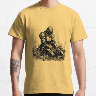 Knight Crusader Templar Armor Fight Warrior Medieval T-shirt