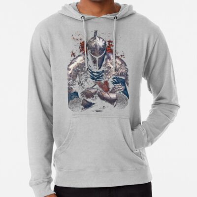 Cursed Armored Sentinel Bonfire Vigil In Forsaken Depths Hoodie