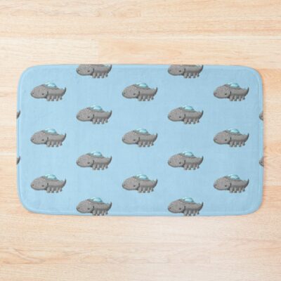 Dark Souls Crystal Lizard Cute Drawing Bath Mat