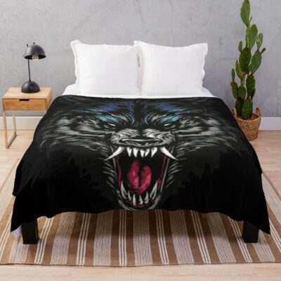 Dark Souls Wolf Throw Blanket